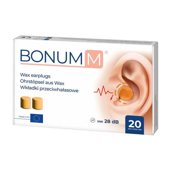 Bonumm, geluiddempende inzetstukken, 20 stuks