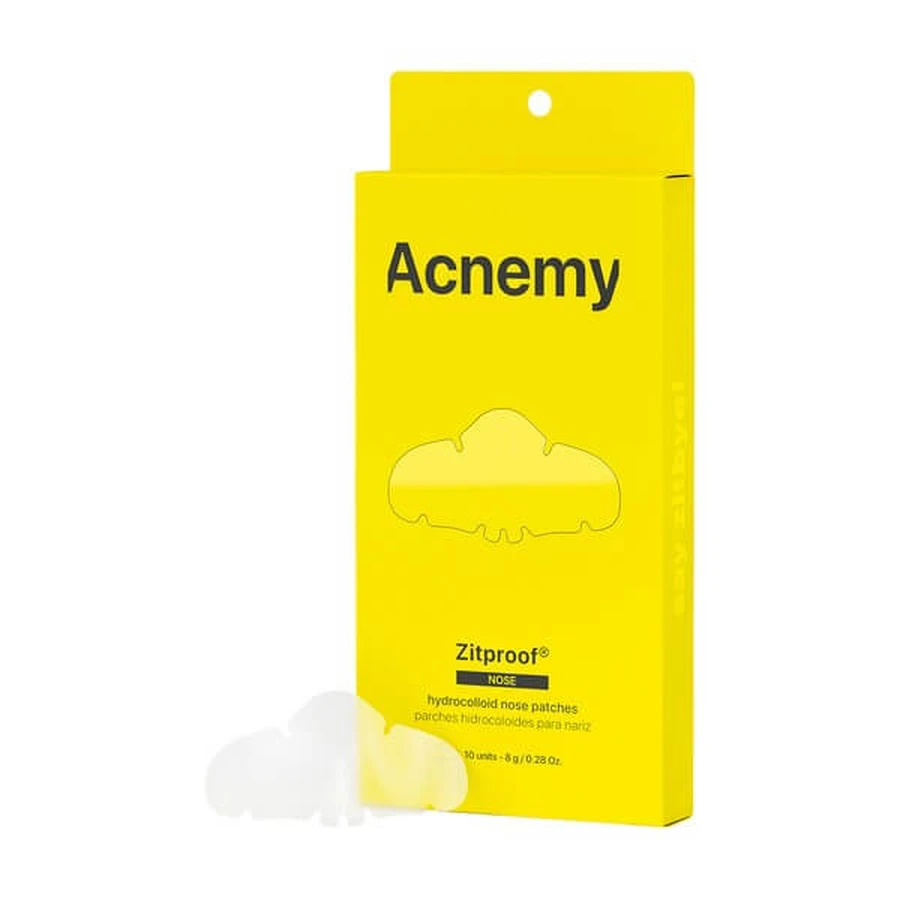 Acnemy Zitproof Nose, hydrocolloid nose patch, 10 pcs.