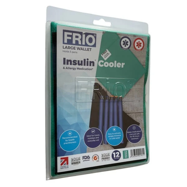 Frio, groot etui voor 5 pennen, groen, 1 st.