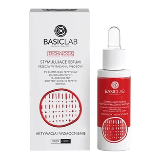 BasicLab Trichologis, suero estimulante contra la caída del cabello, 30 ml