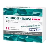 Pseudoephedrine Espefa, 60 mg, film-coated tablets, 12 pcs