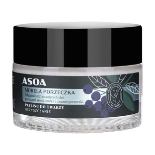 Asoa, scrub facial cu caise și coacăze, 50 ml