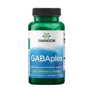 Swanson GABAplex cu L-Tyrosine &amp; L-Theanine, capsule, 60 buc.