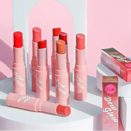 J.Cat Beauty, moisturizing lip balm, 101 Full Gleam, 3.4 g