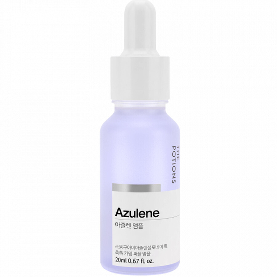 Ampoules à l&#39;azulène, 20 ml, The Potions