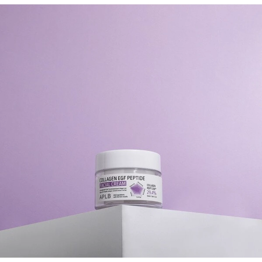 APLB Collageen EGF Peptide Gezichtscrème, gezichtsverstevigende crème met collageen en EGF peptiden, 55 ml.