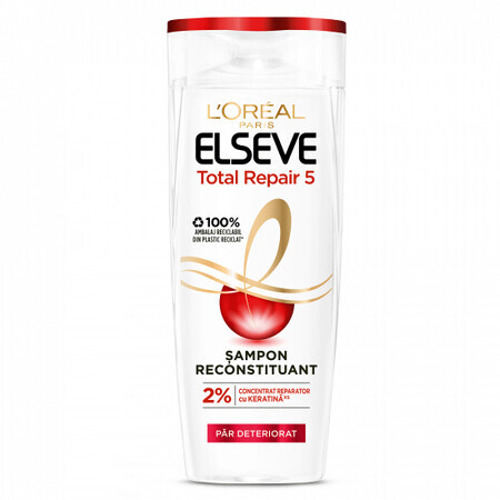 Shampoo voor beschadigd haar Total Repair 5, 250 ml, Elseve