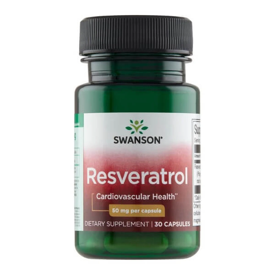 Swanson Resveratrol 50 mg, capsules, 30 st.