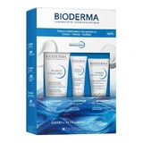 Bioderma Atoderm set, crema hidratante ultranutritiva, 200 ml + crema nutritiva para pieles secas, muy secas y debilitadas, 40 ml + crema para manos y garras