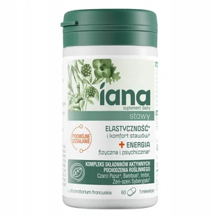 Iana Joint Flexibility + Energy, Tabletten, 60 Stück.