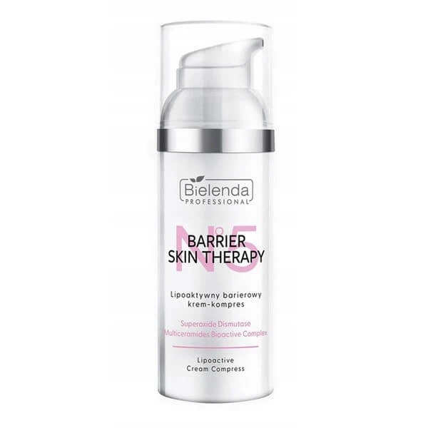 Bielenda Professional Barrier Skin Therapy, lipoactieve barrièrecrème-compress, 50 ml