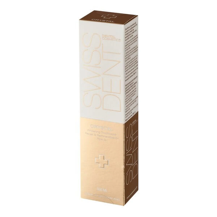 Swissdent Crystal, pasta dentífrica, 100 ml