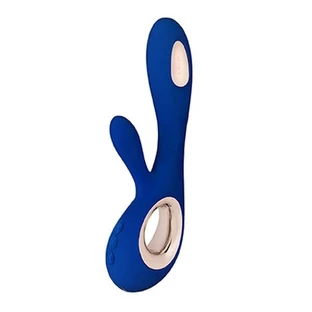 Lelo Soraya Wave Midnight Blue, vibratore tipo coniglietto, 1 pezzo.