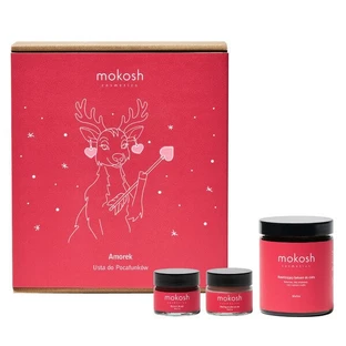 Mokosh Framboos, Cupid's Christmas Kissing Lips Set, 1 st.