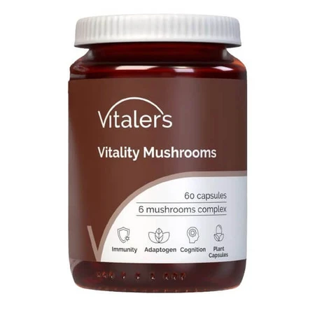 Vitalers Vital Setas, cápsulas, 60 uds.