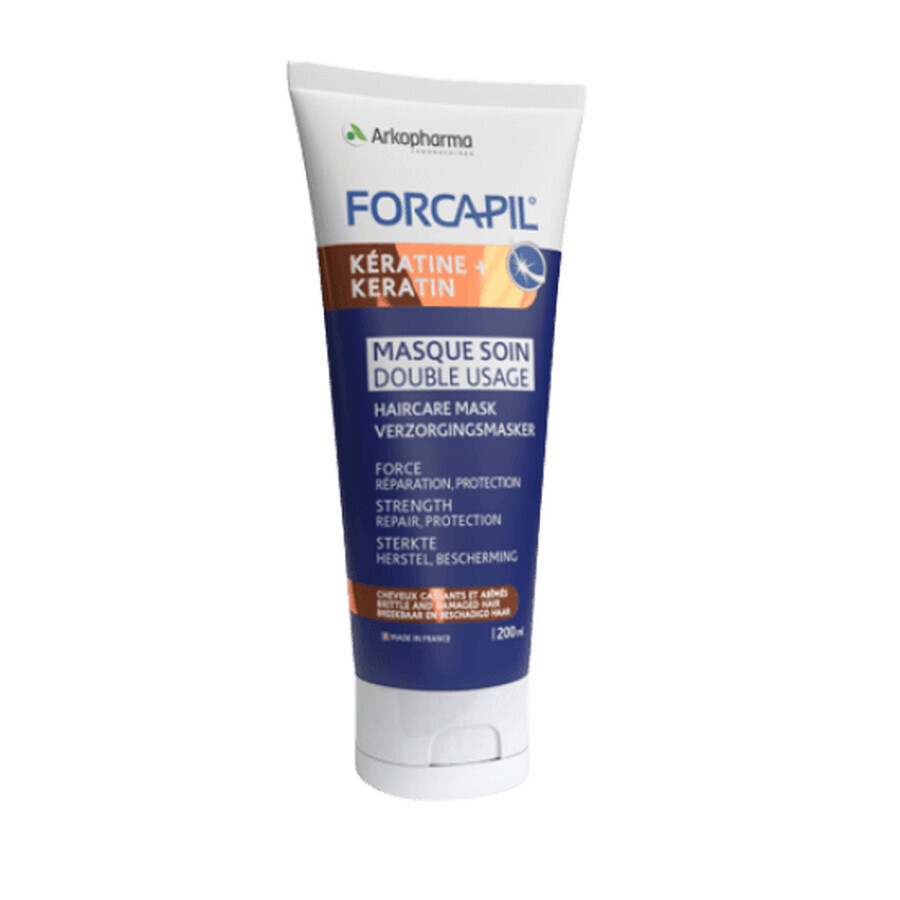 Forcapil Keratine masque capillaire, 200 ml, Arkopharma