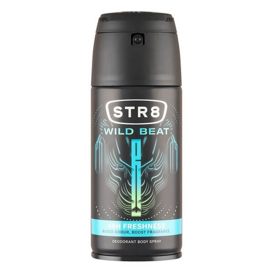 STR8, desodorante masculino en spray, Wild Beat, 150 ml