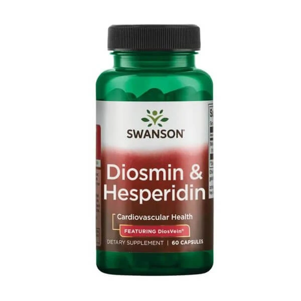 Swanson Diosmin &amp; Hesperidin Featuring DiosVein, capsules, 60 st.