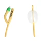 Schema, catetere urologico di Foley'a, a due vie con valvola in plastica, CH 14/30-50 ml, 1 pz.