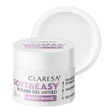 Claresa Soft&amp;Easy Builder Gel, Nagelaufbau-Gel, Milky White, 45 g