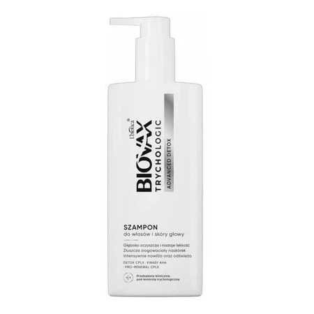 Set Biovax Trychologic Advanced Detox, șampon, 200 ml + scrub pentru scalp, 50 ml