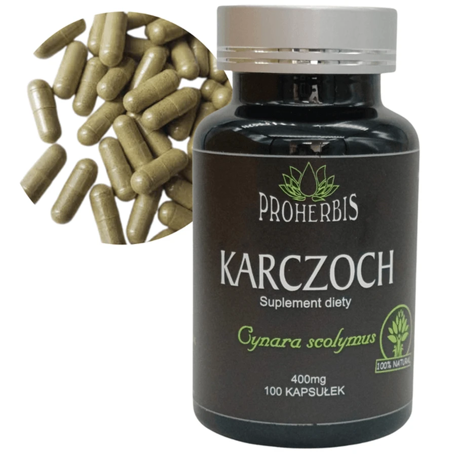 Proherbis Artischocke, Kapseln, 100 Stk.