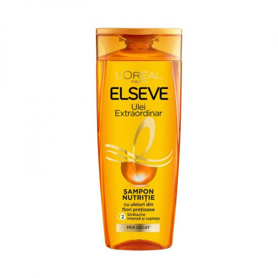 Pflegendes Shampoo mit wertvollen Blütenölen Extraordinary Oil, 250 ml, Elseve