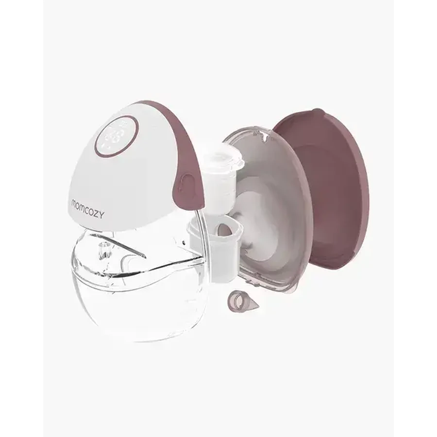 Momcozy M6, extractor de leche doble, color rojo, 1 ud.