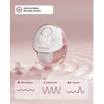 Momcozy M6, extractor de leche doble, color rojo, 1 ud.