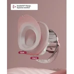 Momcozy M6, extractor de leche doble, color rojo, 1 ud.