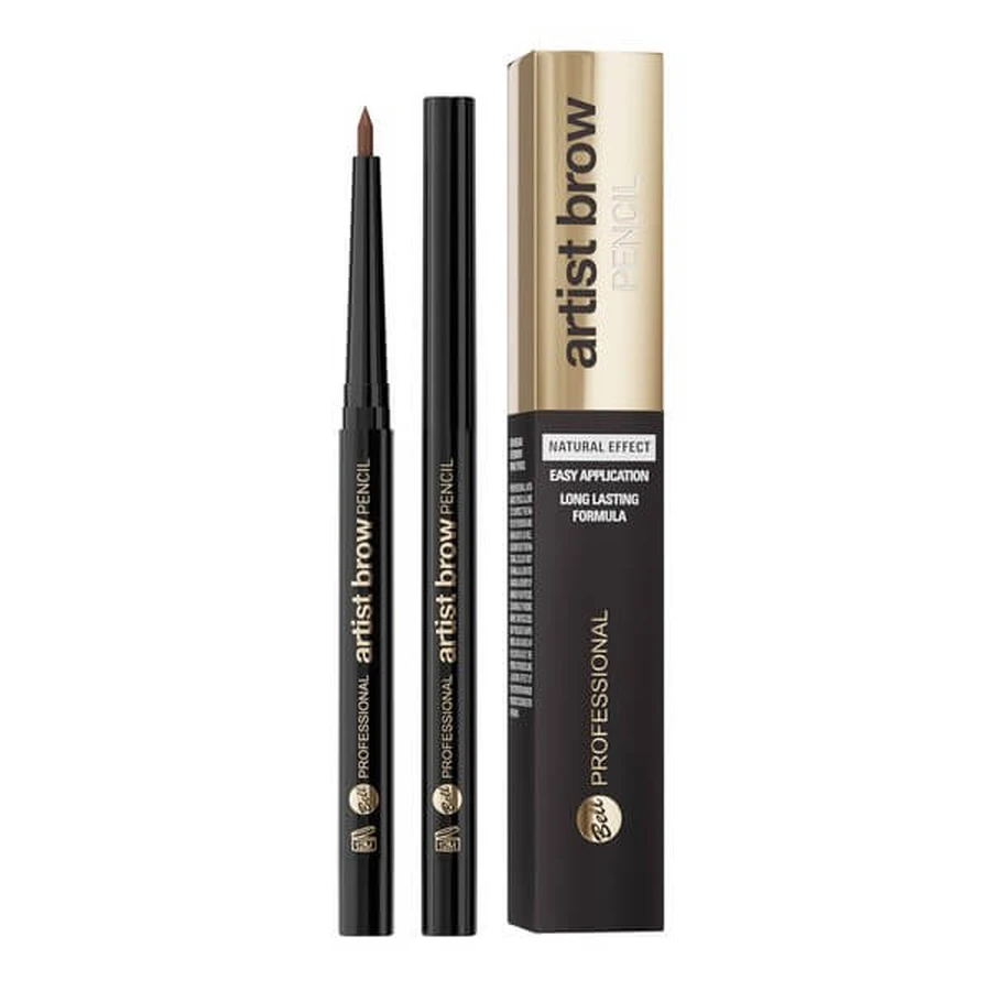 Bell Professional Artist Brow Pencil, eyebrow wax in pencil, 02, 0.24 g