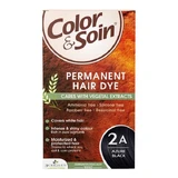 Color&amp;Soin, haarverf, tint azuurzwart (2A), 135 ml