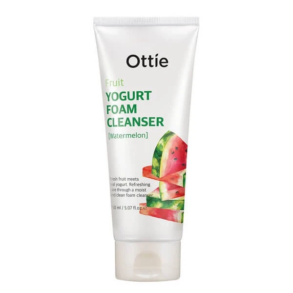 Ottie Fruit Yoghurt, gezichtsschuim, Watermeloen, 150 ml