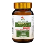 My Herbs Omega 3 + Vit.D3 + Vit. K2 MK7 + Vit.E Premium, Kapseln, 60 Stk.