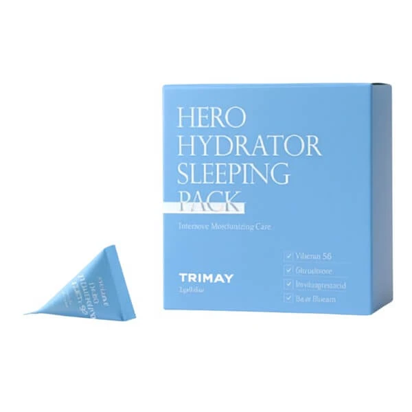 Trimay Hero Hydrator Sleeping Pack, hydraterend nachtmasker, 3 g x 20 st.