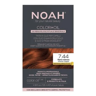 NOAH Color in Oil, hair dye, 7.44 Intense Copper, 135 ml