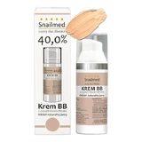Snailmed, BB cream con moco de caracol y cera de abejas, luz natural, 50 ml