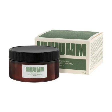 Hhuumm Step 2, reinigingsmousse voor vette en gemengde huid, 80 ml