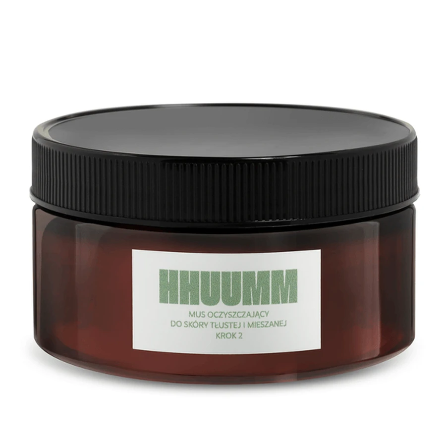 Hhuumm Step 2, reinigingsmousse voor vette en gemengde huid, 80 ml