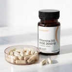 Sundose Vitamine D3 Vege 2000 IU, gélules dures, 60 pcs.