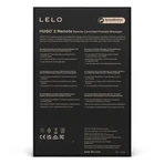 Lelo Hugo 2 Remote Black, aparat de masaj pentru prostată cu telecomandă, 1 buc.