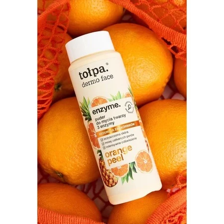 Tolpa Dermo Face Enzyme, poudre nettoyante pour le visage 3 enzymes, 40 g