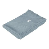 Lionelo Mousseline Deken, baby mousseline deken, Stone Blue, 1 stuk.