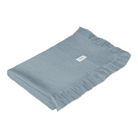 Lionelo Mousseline Deken, baby mousseline deken, Stone Blue, 1 stuk.