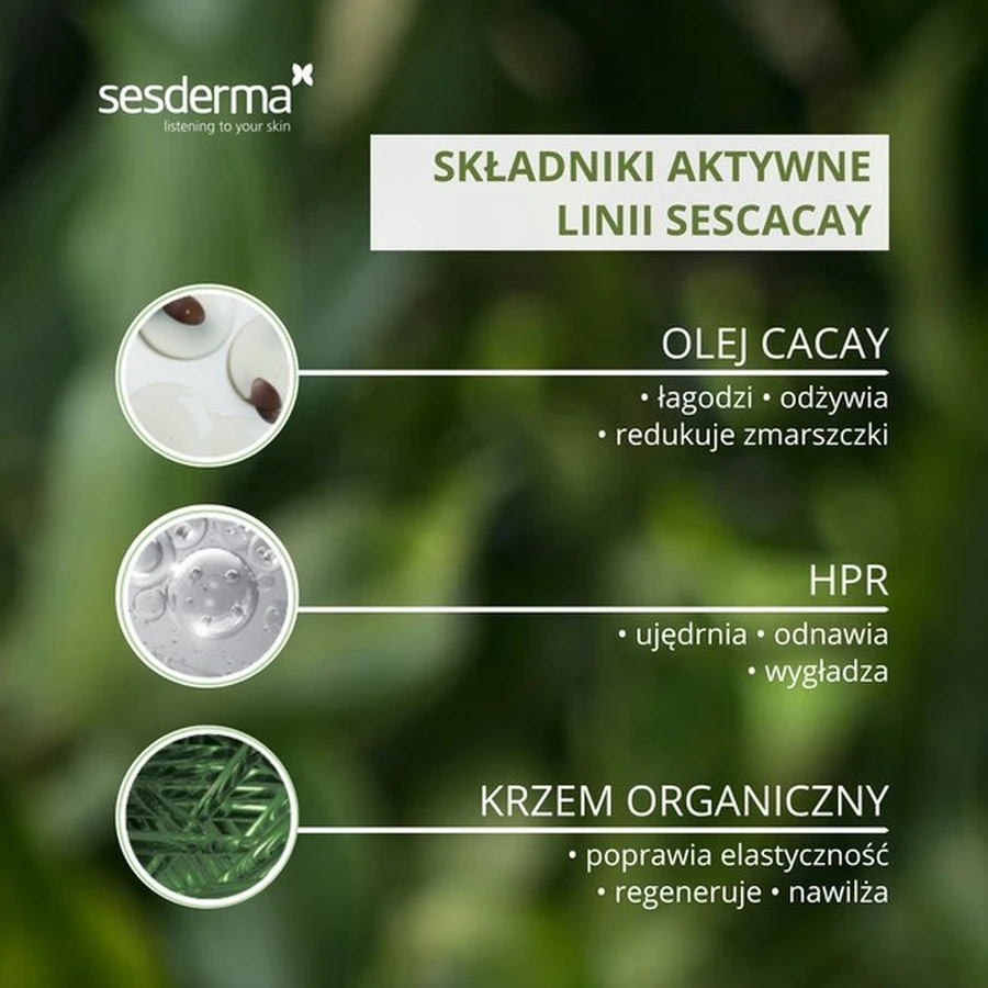 Sesderma Sescacay, crema idratante per il corpo, 250 ml