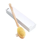 Hhuumm, droge lichaamsmassageborstel, tampico fiber No.2 stick versie, 1 stuk.