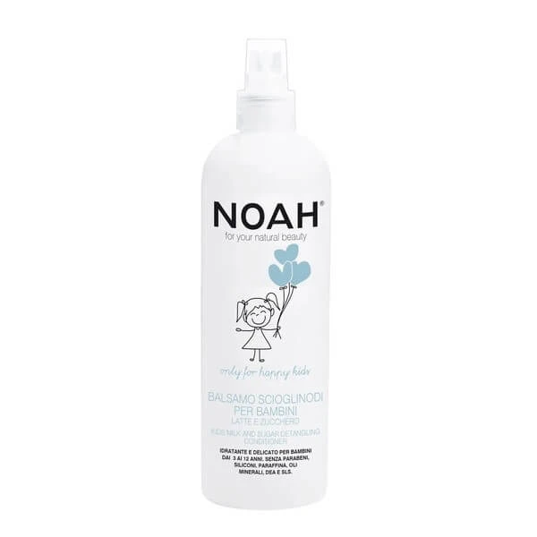 NOAH Kids, kinderconditioner met melk en suiker, spray, 250 ml
