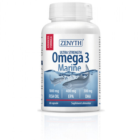 Omega 3 Marin, 60 gélules, Zenyth