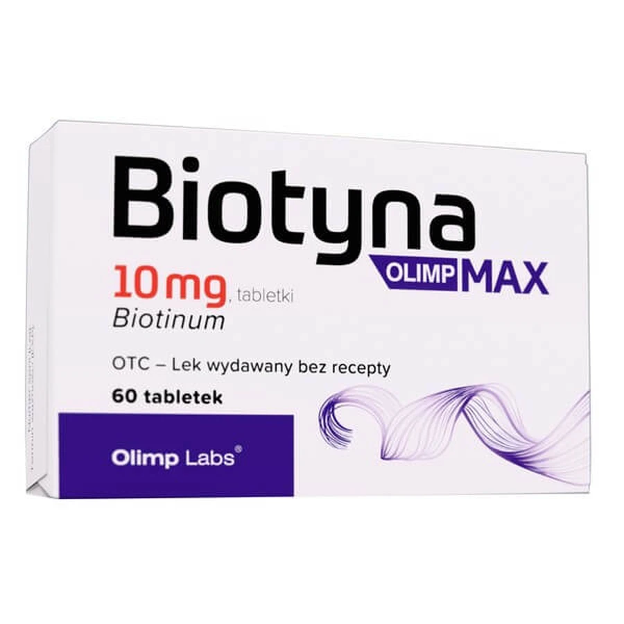 Biotine Olimp Max, 10 mg, tabletten, 60 st.
