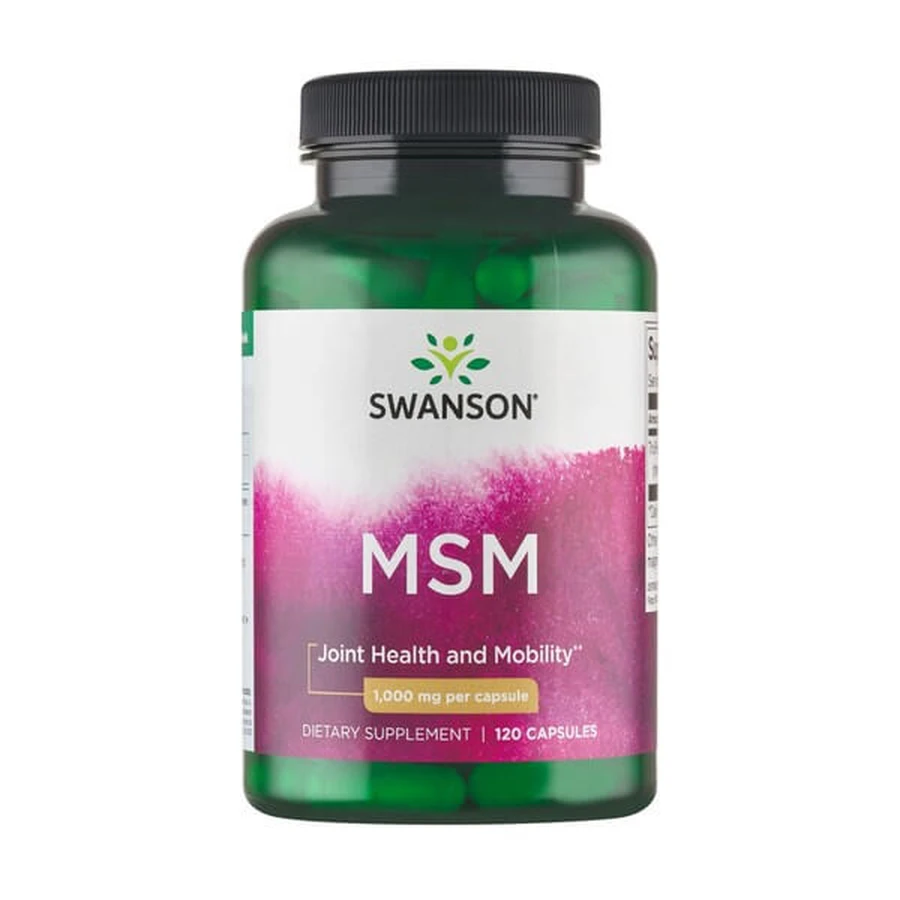 Swanson MSM 1000 mg, Kapseln, 120 Stück.